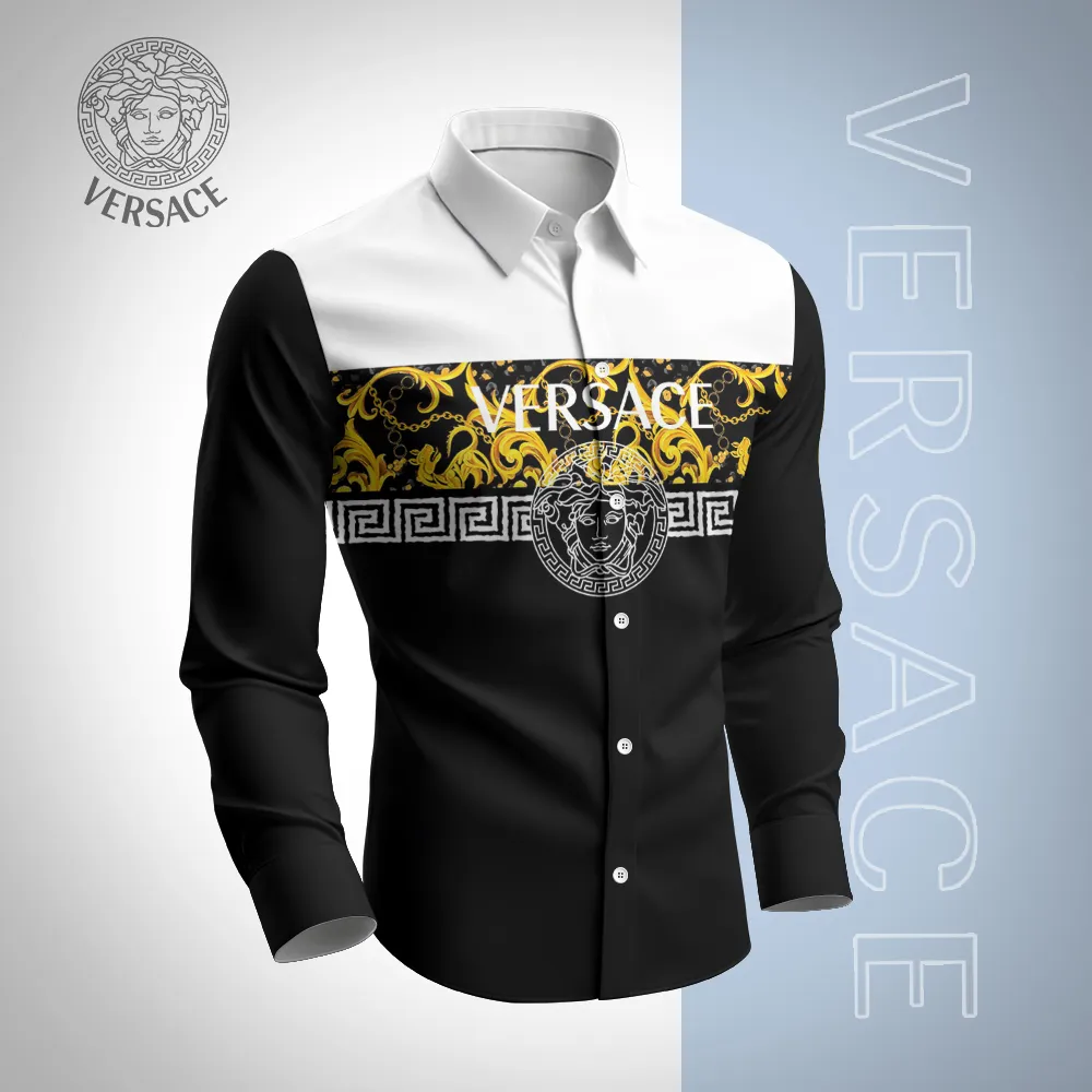 Premium Long Sleeve Button Shirt 2025 LUX-CCY-09RCX20EU
