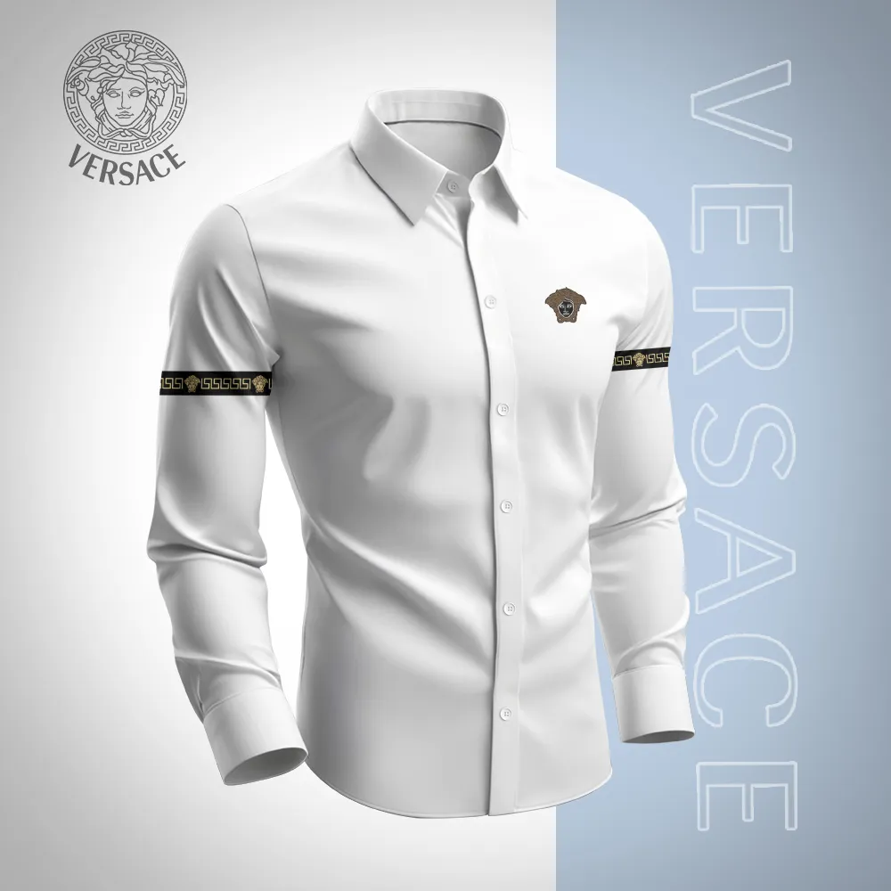 Premium Long Sleeve Button Shirt 2025 LUX-CCY-0AF8HCRAM