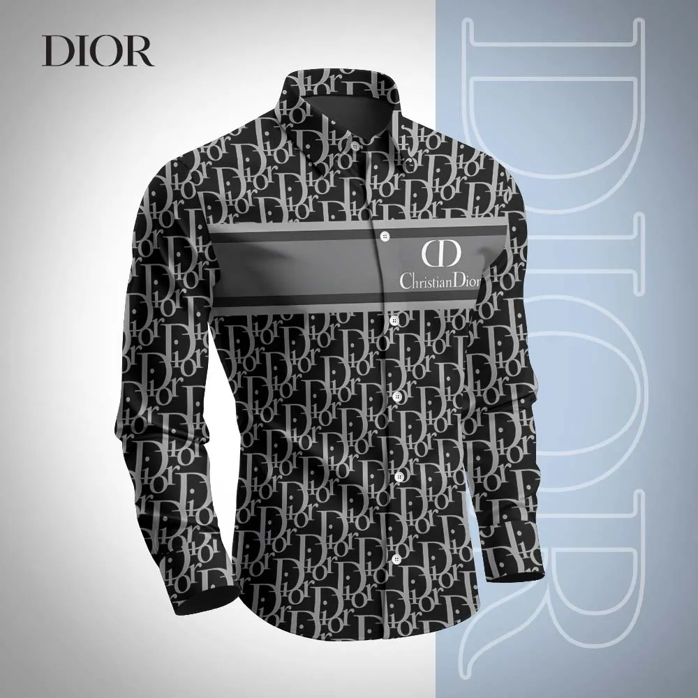 Premium Long Sleeve Button Shirt 2025 LUX-CCY-0AMCQAVJT