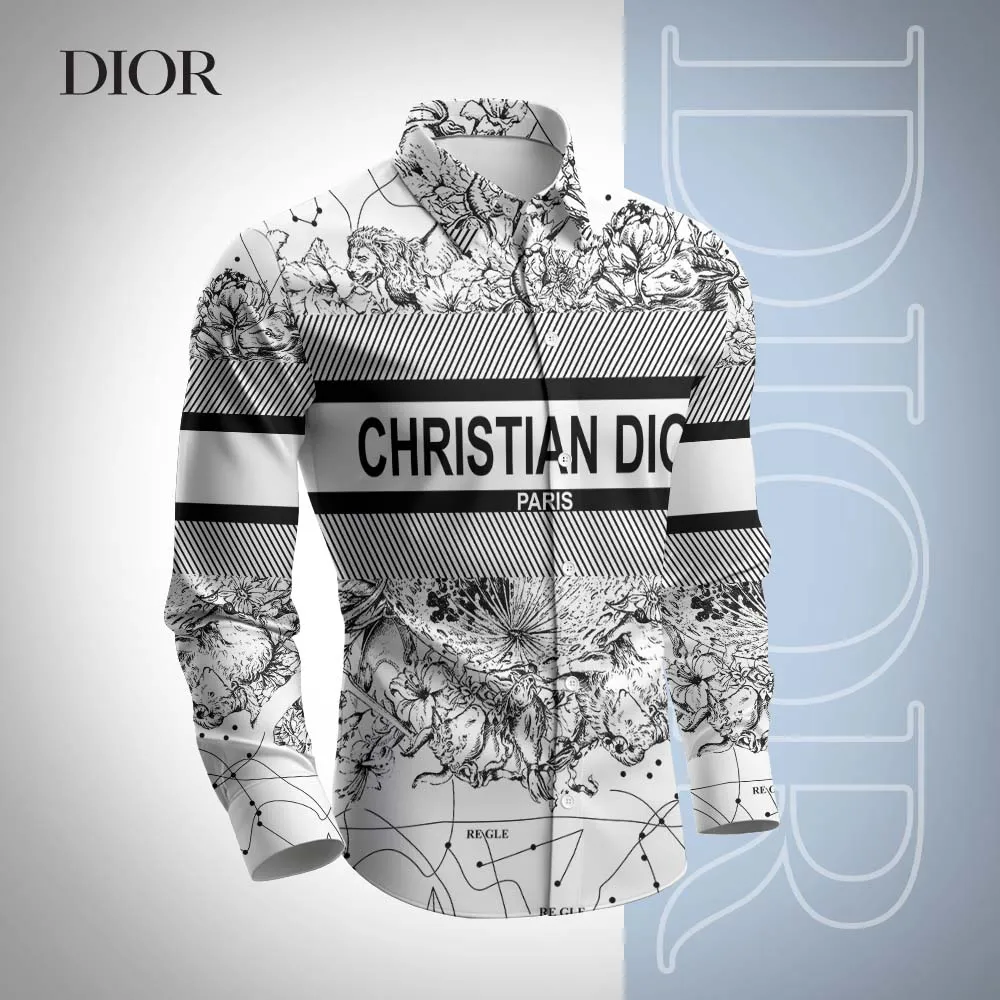 Premium Long Sleeve Button Shirt 2025 LUX-CCY-0BAVTBQOH