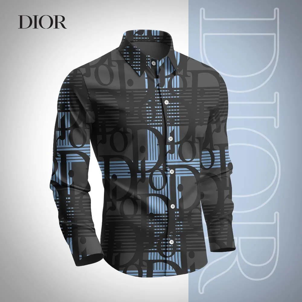 Premium Long Sleeve Button Shirt 2025 LUX-CCY-0CGLOD4IH