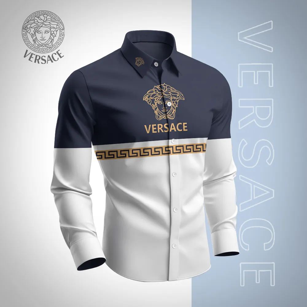 Premium Long Sleeve Button Shirt 2025 LUX-CCY-0GMIH3MOJ