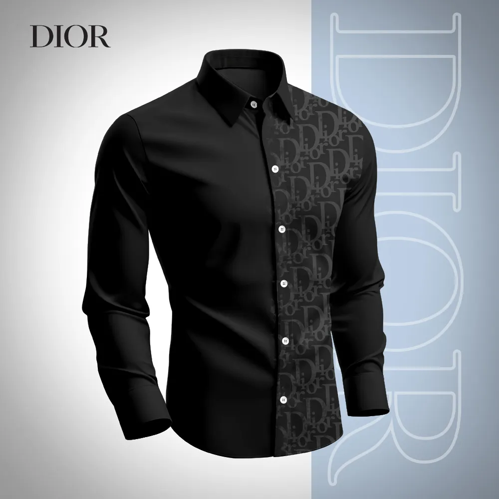 Premium Long Sleeve Button Shirt 2025 LUX-CCY-0J07PK8EY