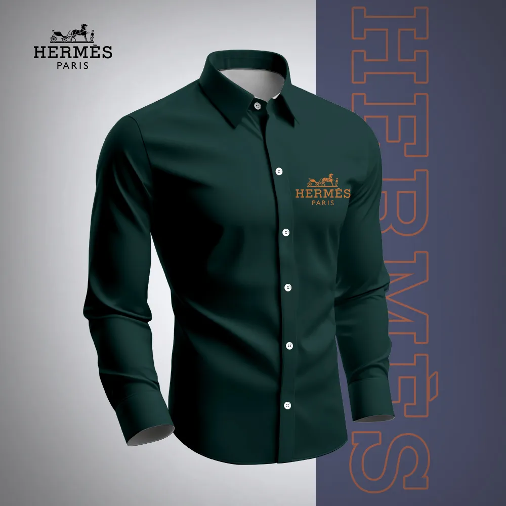 Premium Long Sleeve Button Shirt 2025 LUX-CCY-0JEECNYSK