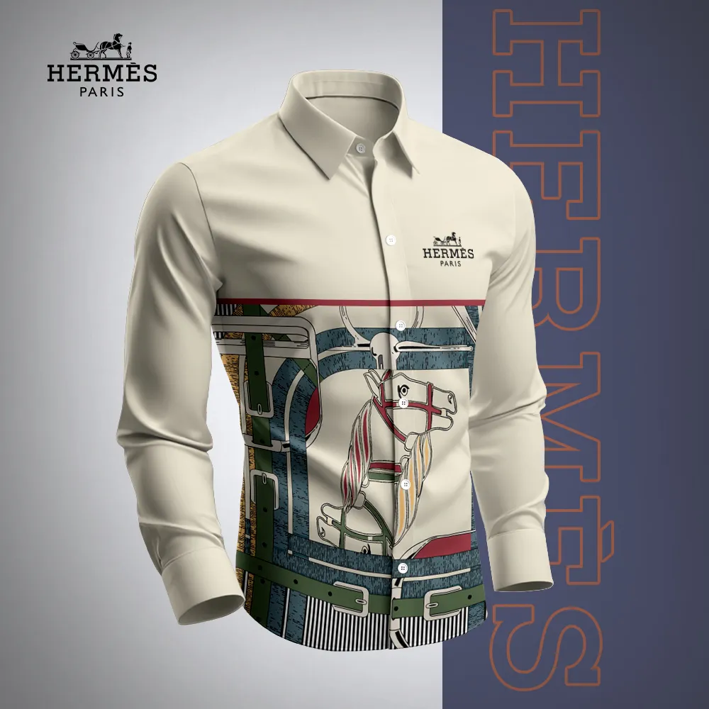 Premium Long Sleeve Button Shirt 2025 LUX-CCY-0LUJVGXGP