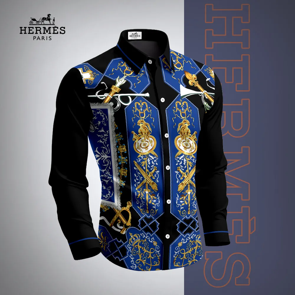 Premium Long Sleeve Button Shirt 2025 LUX-CCY-0MJJEMPUZ