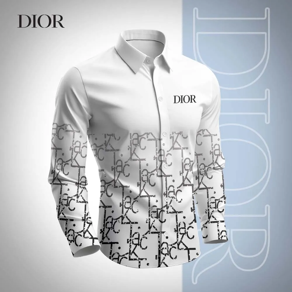 Premium Long Sleeve Button Shirt 2025 LUX-CCY-0MJNWPORC