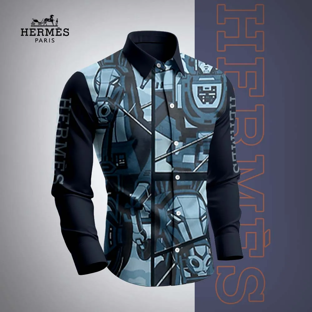 Premium Long Sleeve Button Shirt 2025 LUX-CCY-0N2UOFZQO