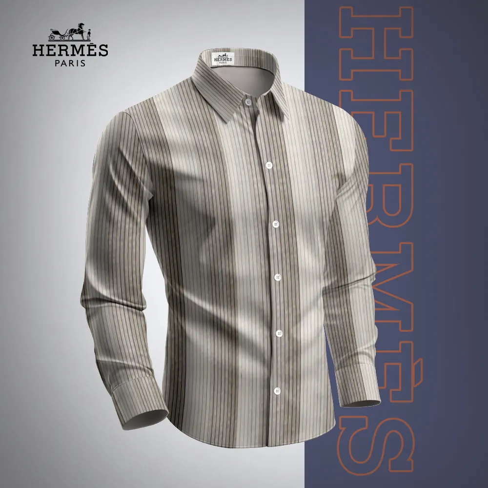 Premium Long Sleeve Button Shirt 2025 LUX-CCY-0NPKWQ6GY