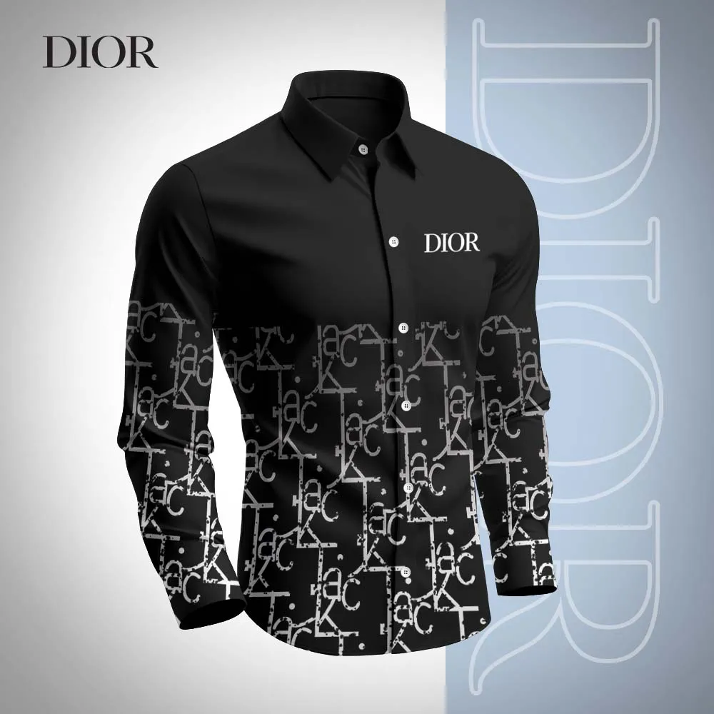 Premium Long Sleeve Button Shirt 2025 LUX-CCY-0OSBKIILW
