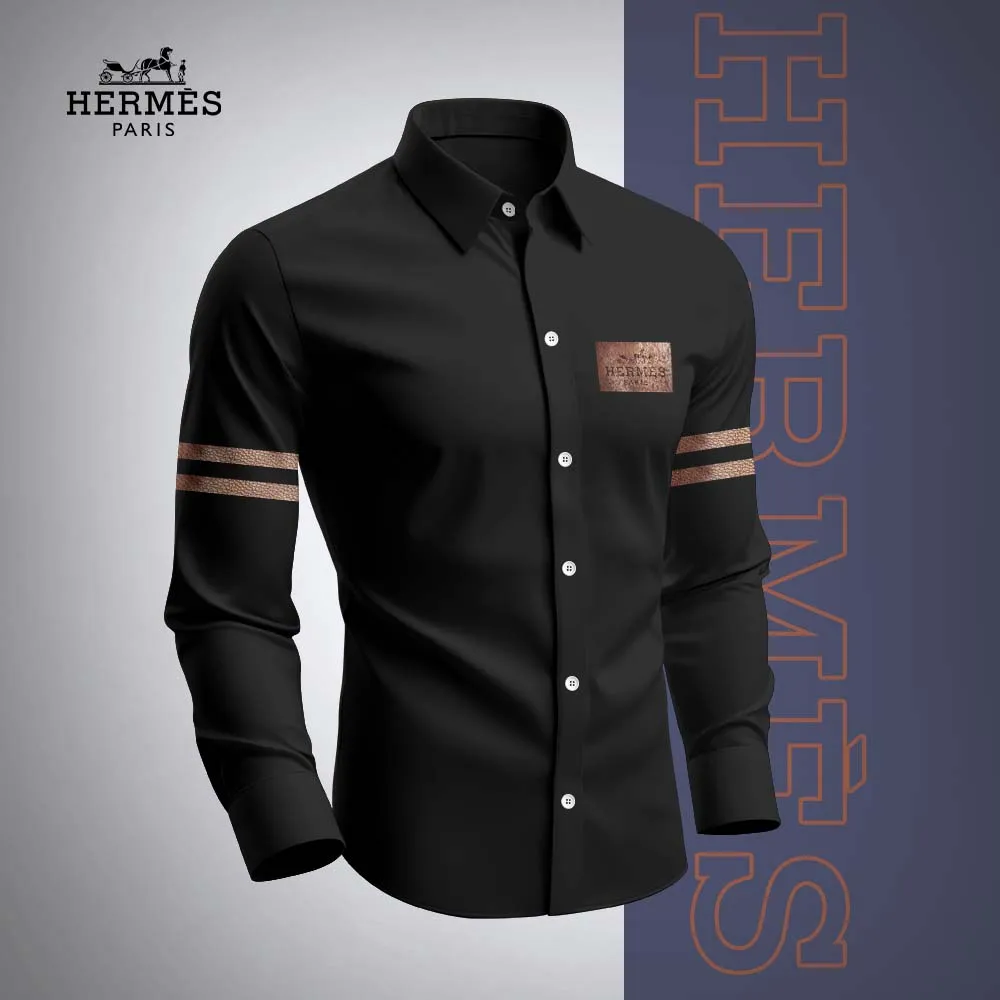 Premium Long Sleeve Button Shirt 2025 LUX-CCY-0OYWMTLFP