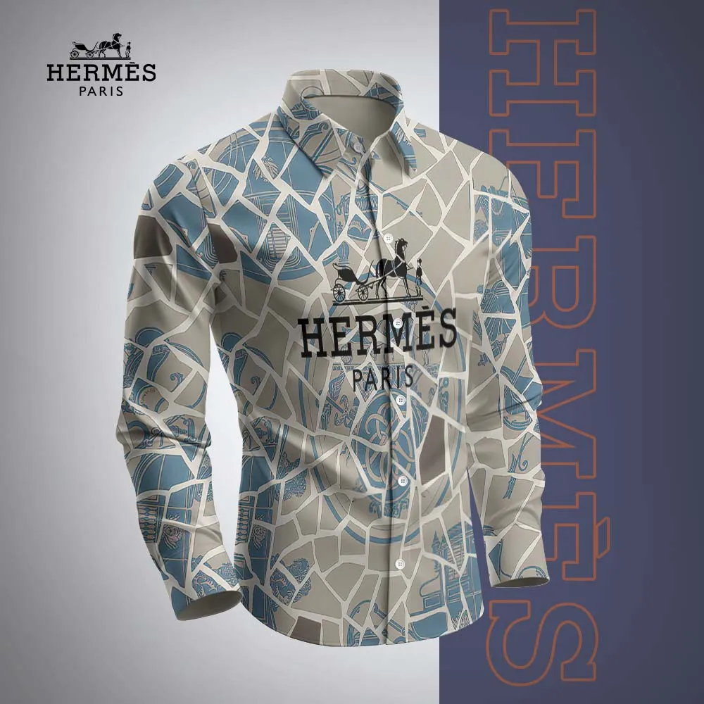 Premium Long Sleeve Button Shirt 2025 LUX-CCY-0PBLOFZCX