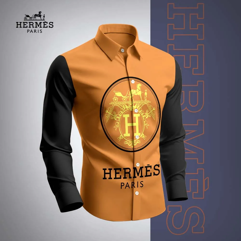 Premium Long Sleeve Button Shirt 2025 LUX-CCY-0PJOKHFKD