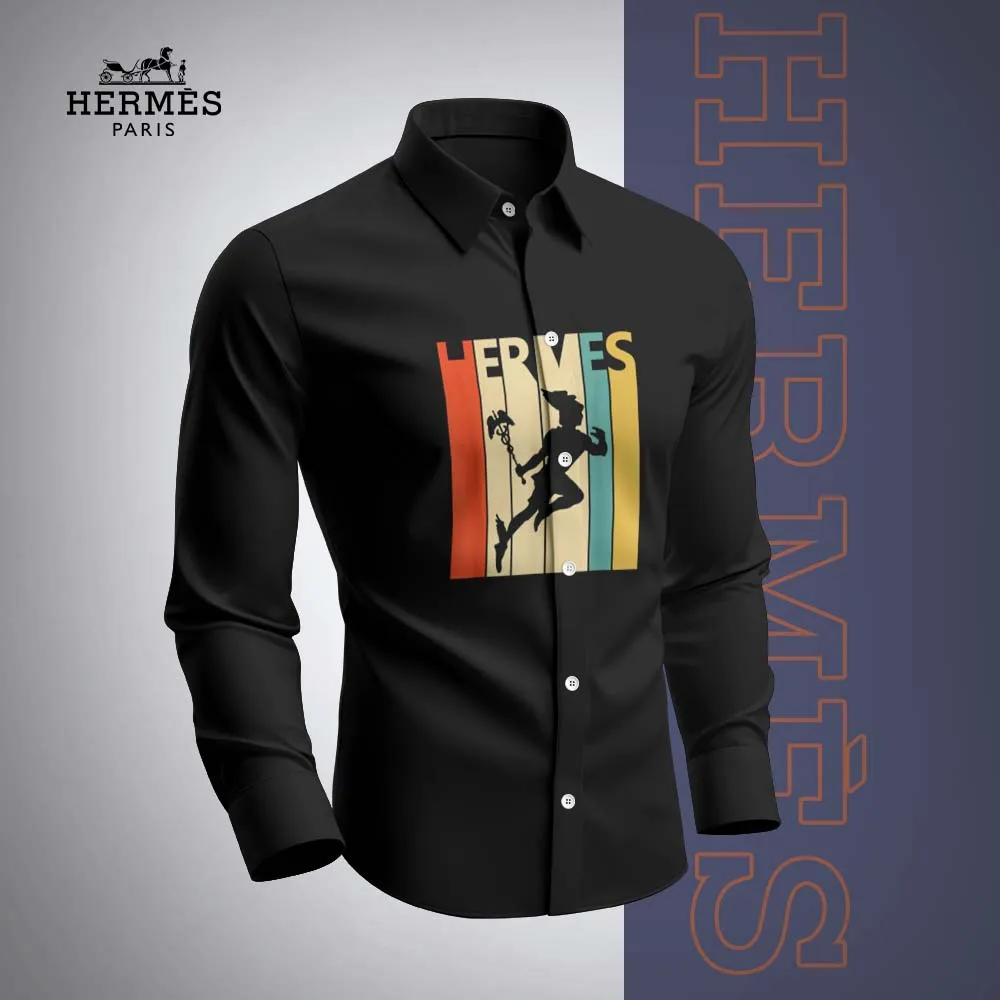 Premium Long Sleeve Button Shirt 2025 LUX-CCY-0PKSWM3GM