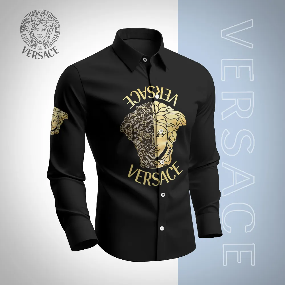 Premium Long Sleeve Button Shirt 2025 LUX-CCY-0PVGBYGRM