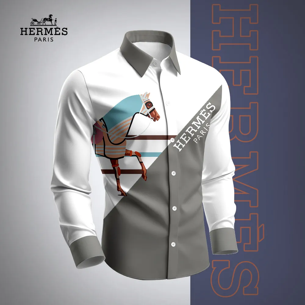 Premium Long Sleeve Button Shirt 2025 LUX-CCY-0QOQ4VHME
