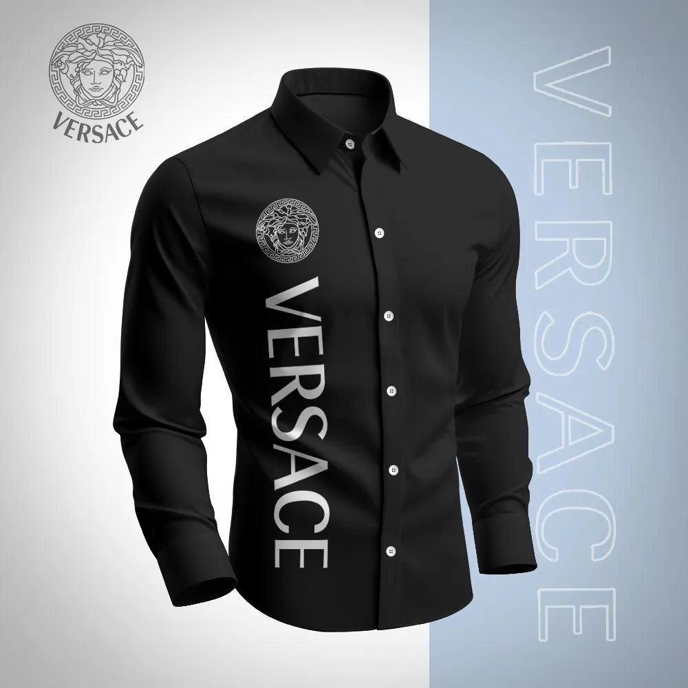Premium Long Sleeve Button Shirt 2025 LUX-CCY-0QSX3KSFO