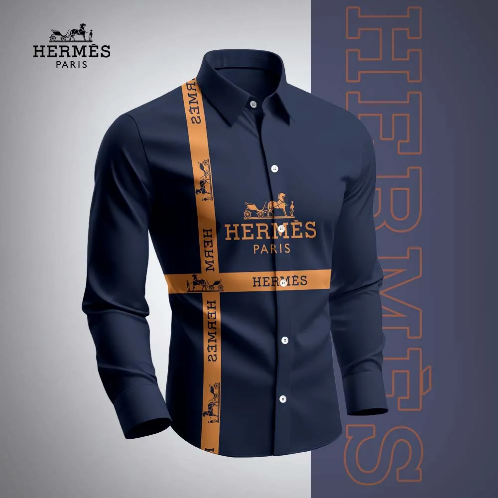 Premium Long Sleeve Button Shirt 2025 LUX-CCY-0SZX0Y9YI