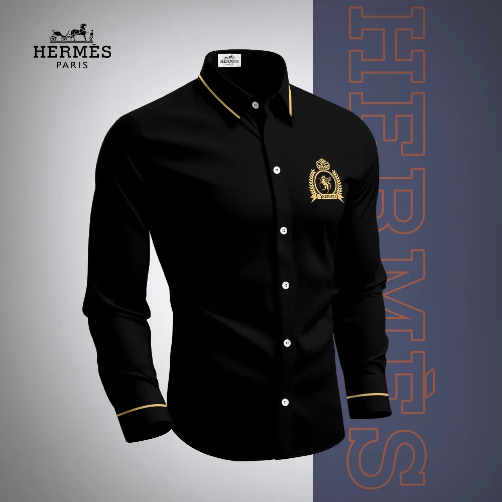 Premium Long Sleeve Button Shirt 2025 LUX-CCY-0THL71HOO
