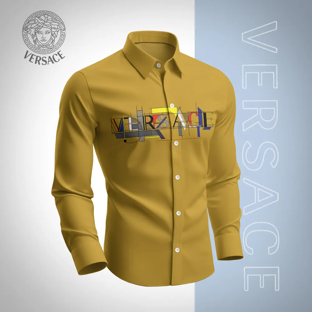 Premium Long Sleeve Button Shirt 2025 LUX-CCY-0UGYEL4JD