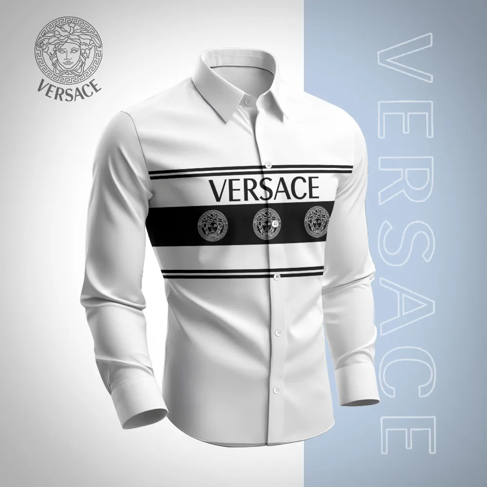 Premium Long Sleeve Button Shirt 2025 LUX-CCY-0UJYLASLU