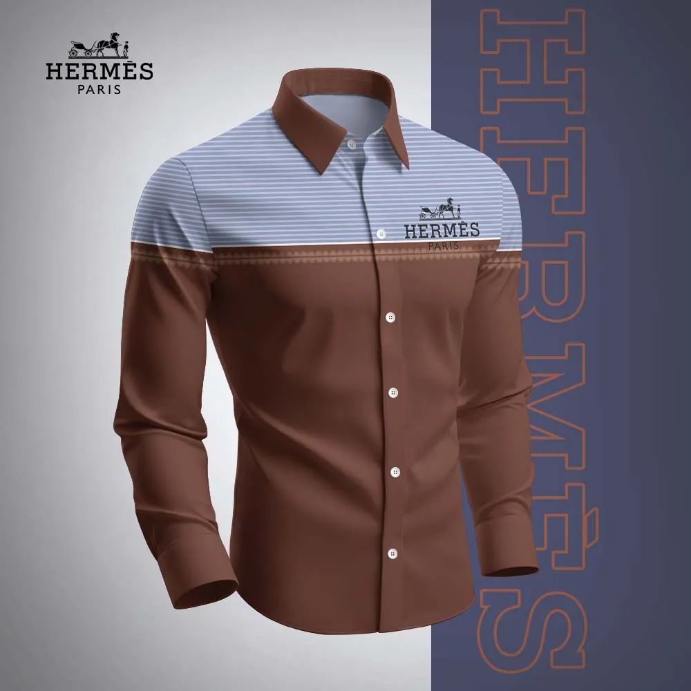 Premium Long Sleeve Button Shirt 2025 LUX-CCY-0UQOQLRYQ