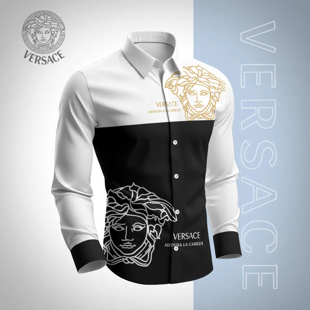 Premium Long Sleeve Button Shirt 2025 LUX-CCY-0V08LZCB2