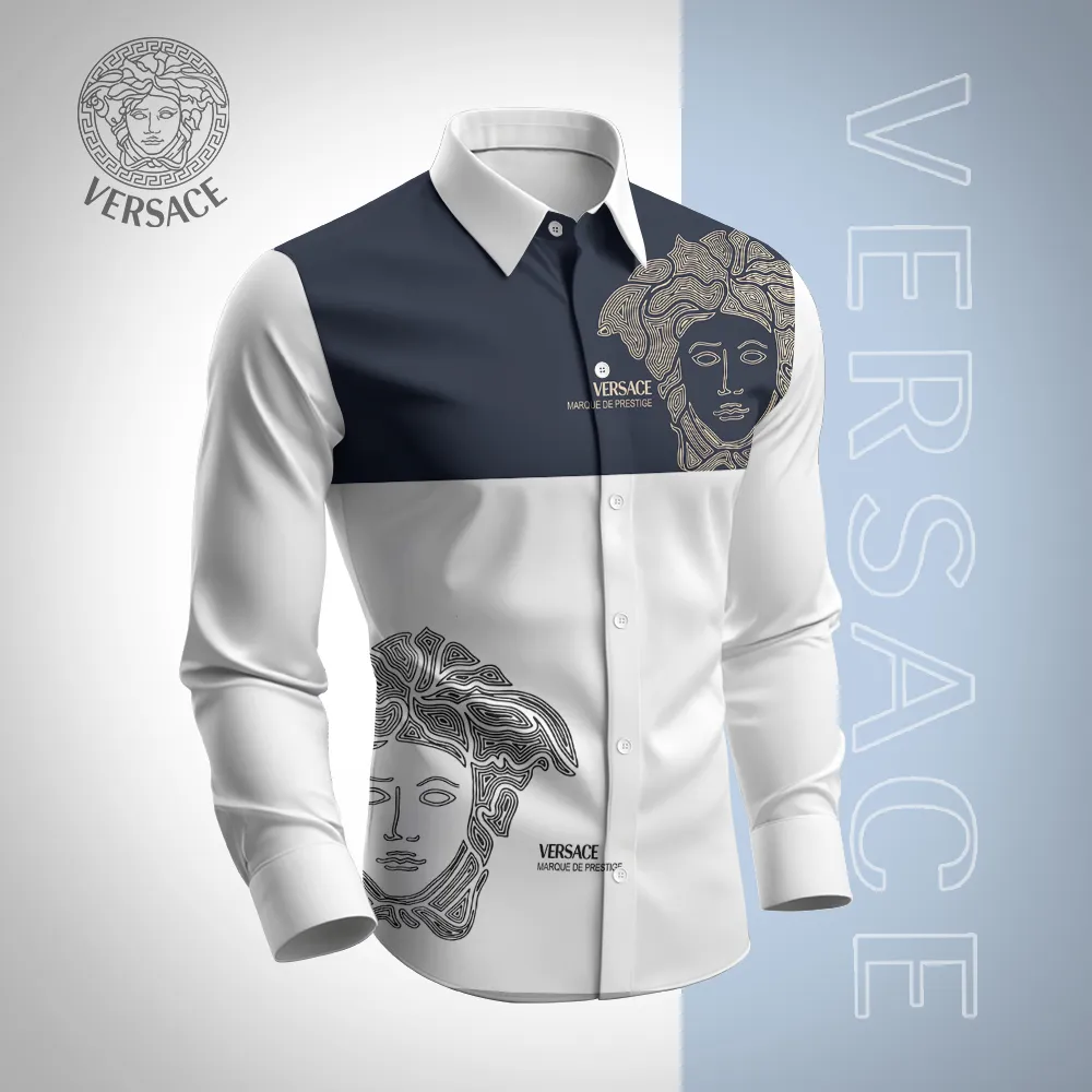 Premium Long Sleeve Button Shirt 2025 LUX-CCY-0VP39X8Y1