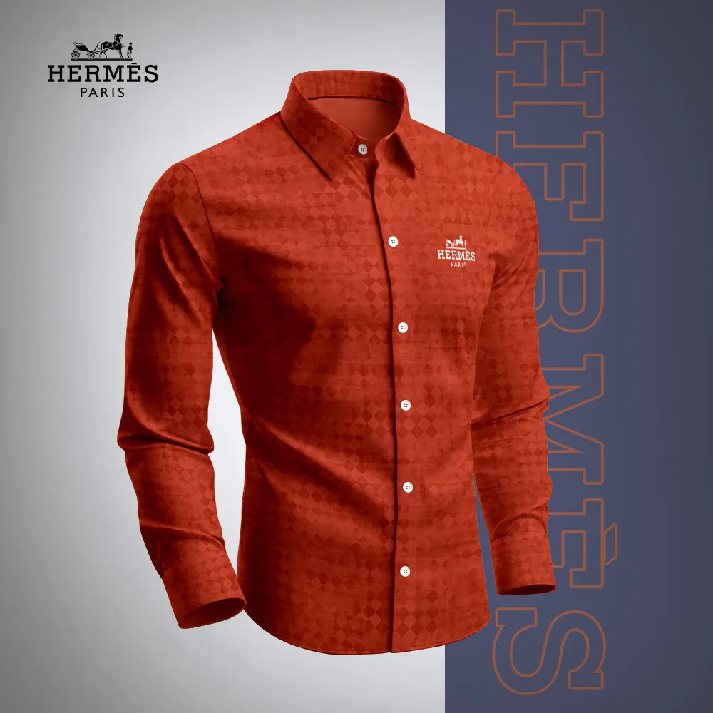 Premium Long Sleeve Button Shirt 2025 LUX-CCY-0VRFWMCAS