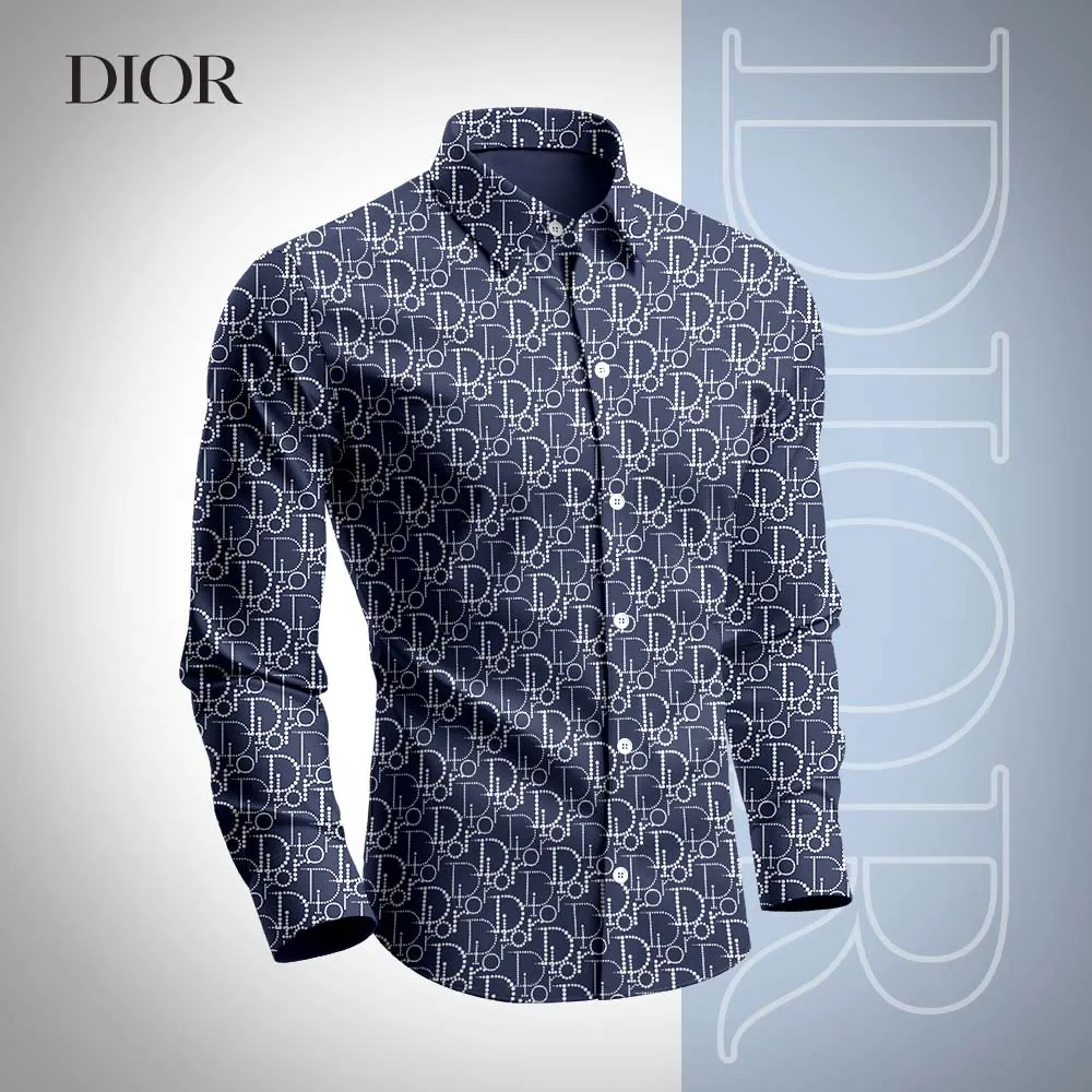 Premium Long Sleeve Button Shirt 2025 LUX-CCY-0WTVSKECZ