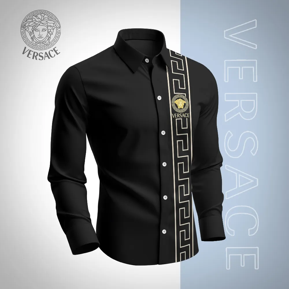 Premium Long Sleeve Button Shirt 2025 LUX-CCY-0XFDD4HYD