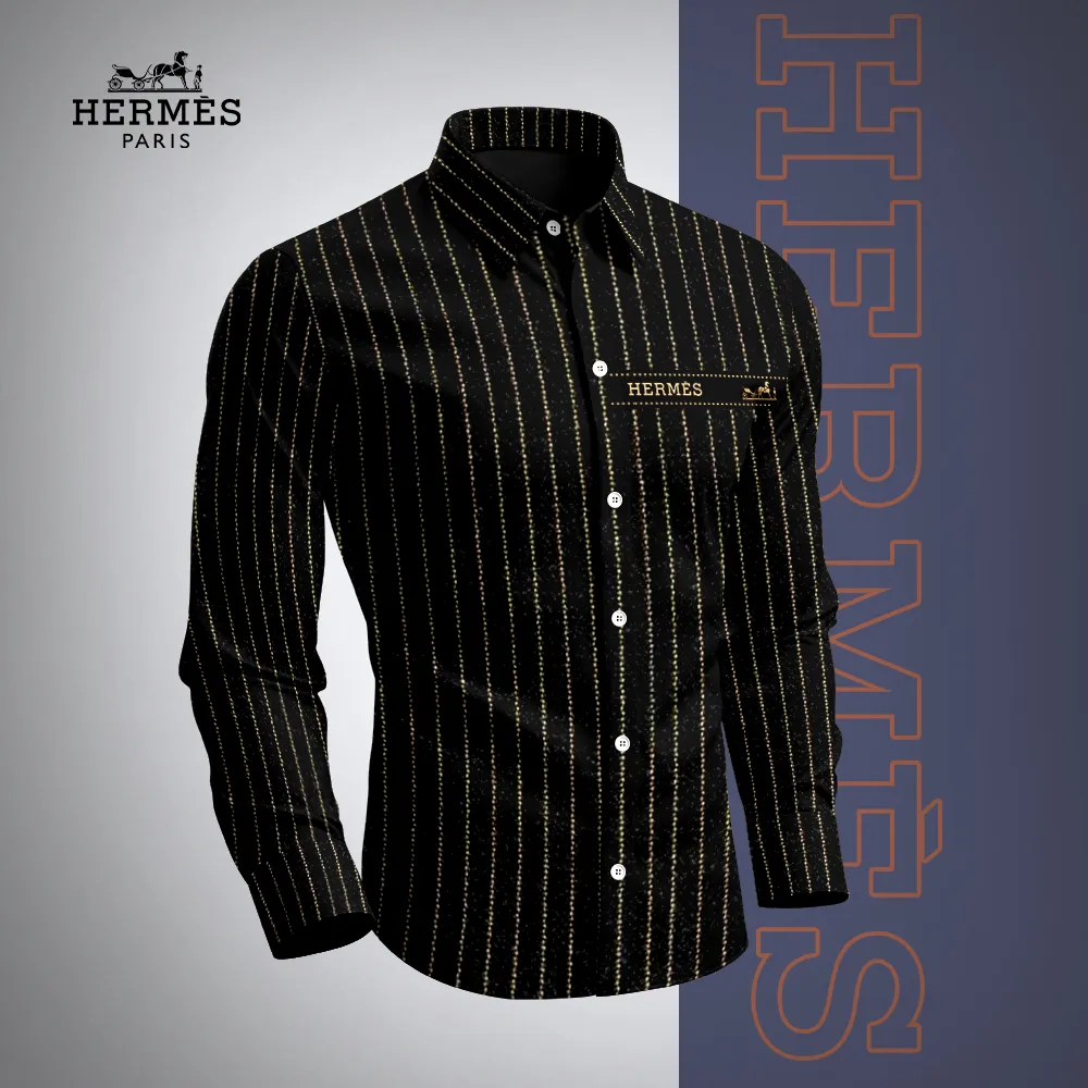Premium Long Sleeve Button Shirt 2025 LUX-CCY-0Y9D9PELS