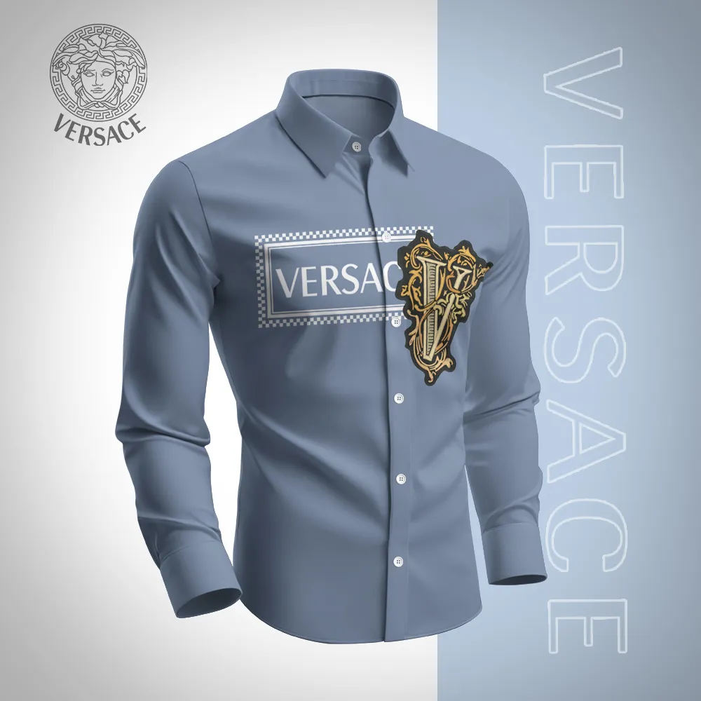 Premium Long Sleeve Button Shirt 2025 LUX-CCY-0YXSB7LMR
