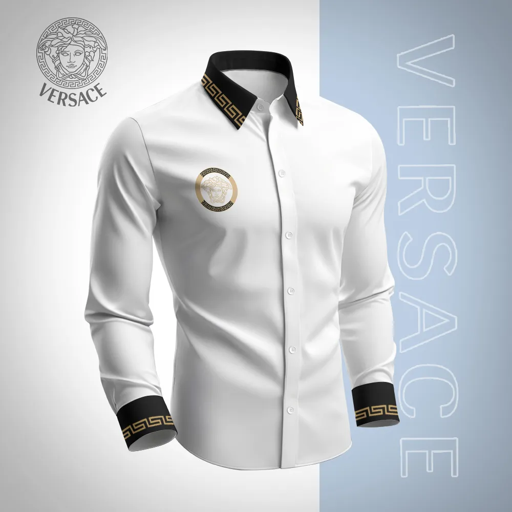 Premium Long Sleeve Button Shirt 2025 LUX-CCY-0ZGS55RKT
