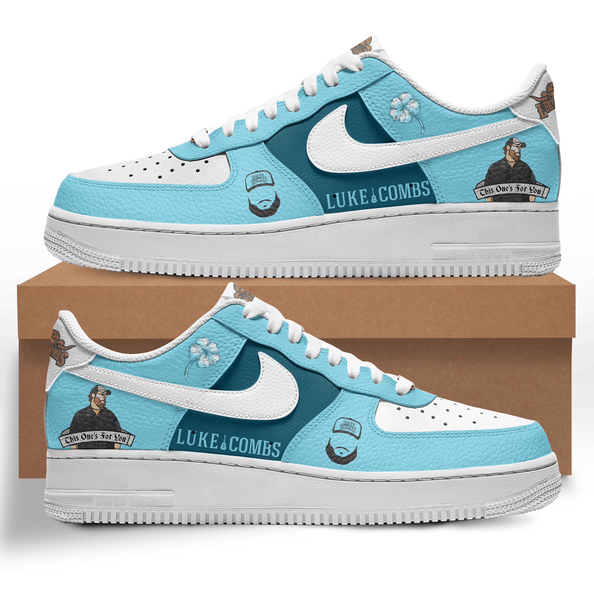 Premium Luke Combs AF1 Sneaker Hl 106346