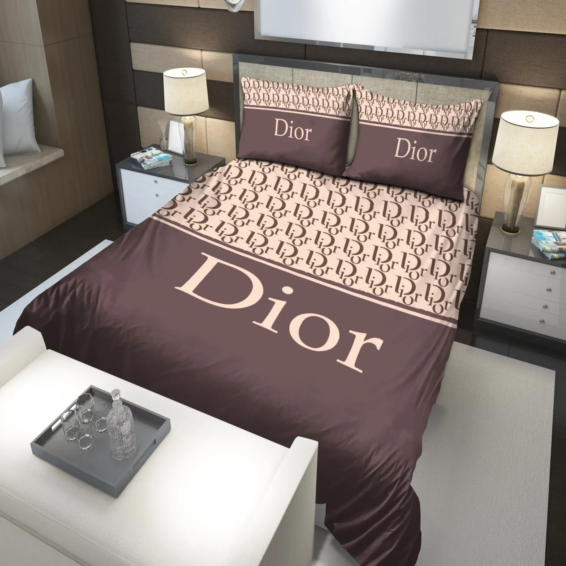 Premium Luxury Brand Bedding Set – BD00037