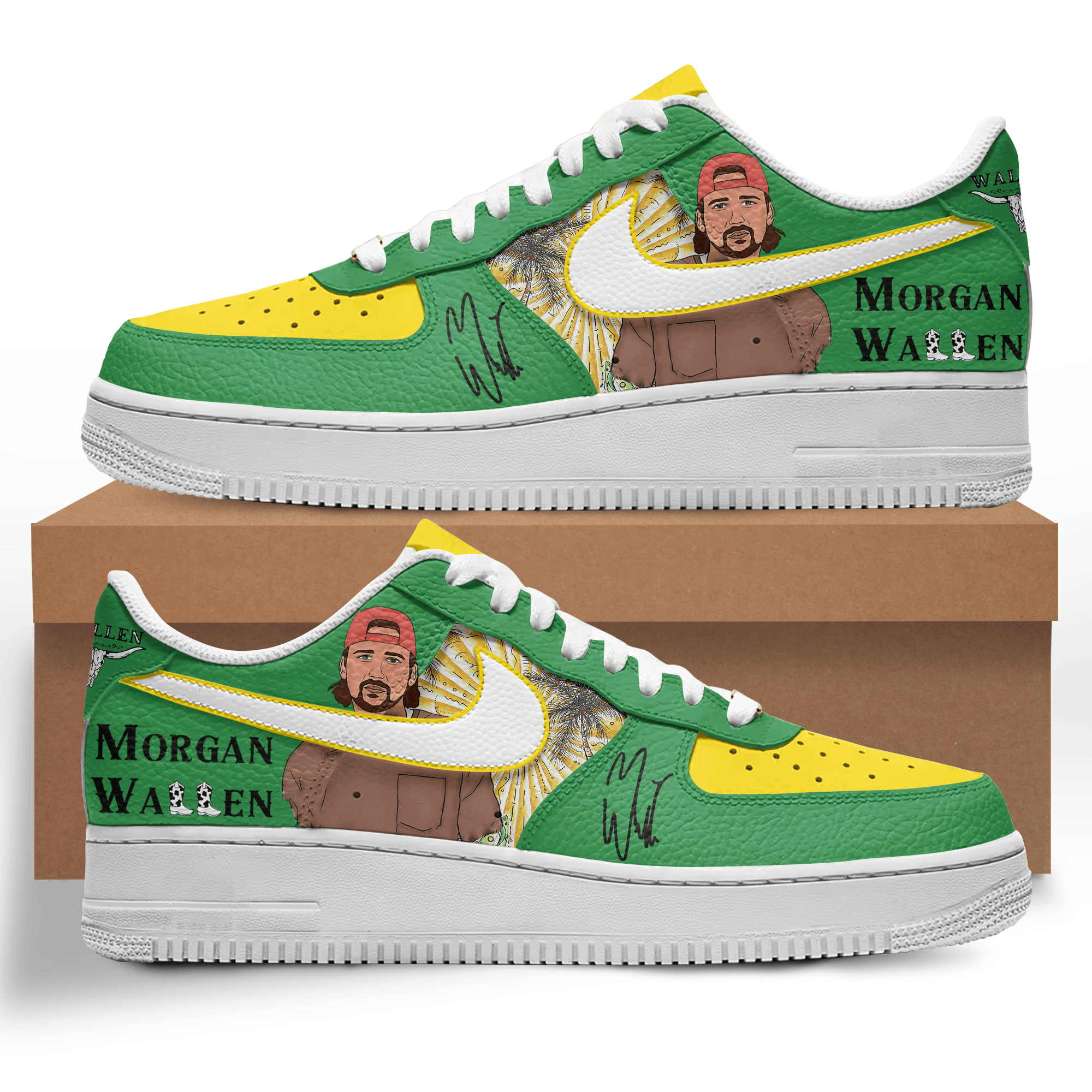 Premium Morgan Wallen AF1 Sneaker 106328