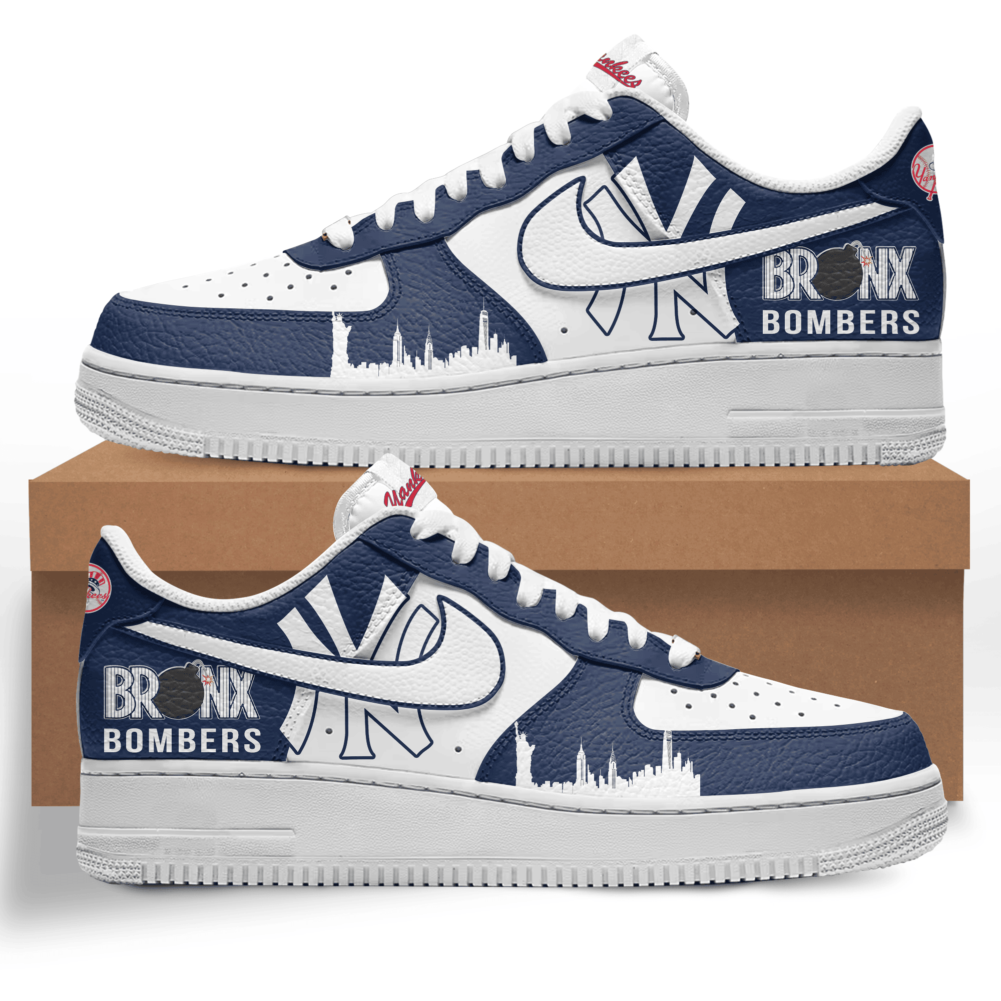 Premium New York Yankees AF1 Sneaker 106279