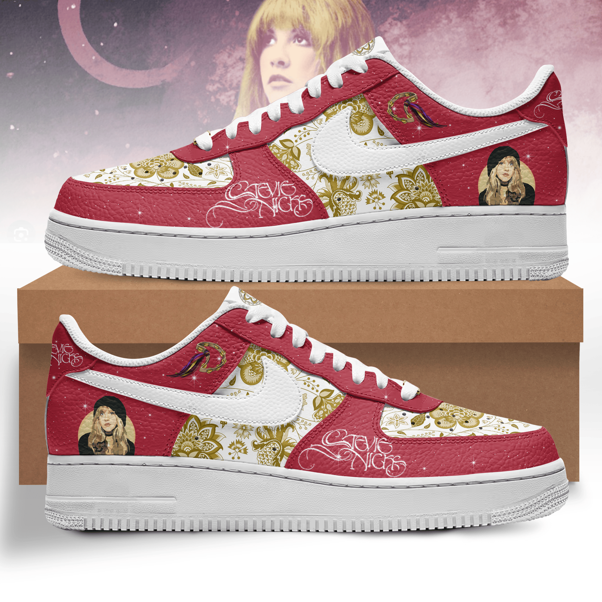 Premium Stevie Nicks AF1 Sneaker Hl 106348