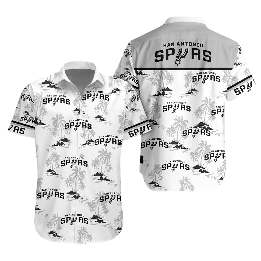San Antonio Spurs Palm Tree Sunset Hawaiian Shirt – TeeAloha