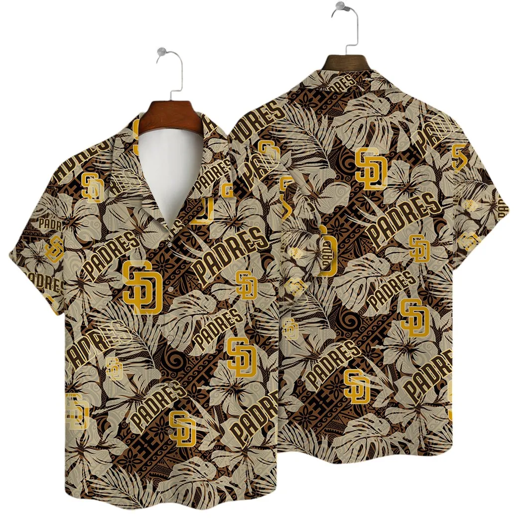 San Diego Padres Island Heritage Hawaiian Shirt – TeeAloha