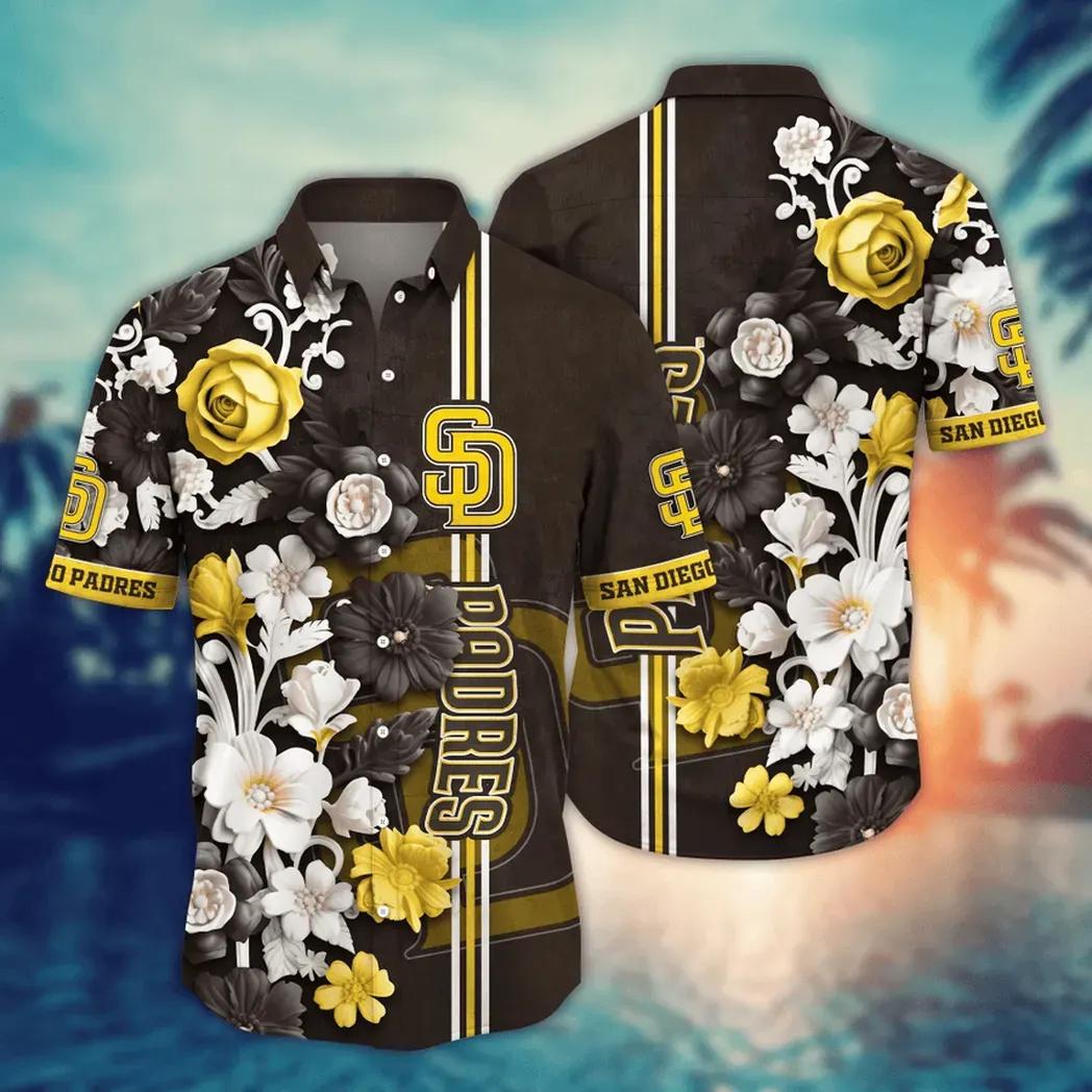 San Diego Padres Regal Blossom Hawaiian Shirt – TeeAloha