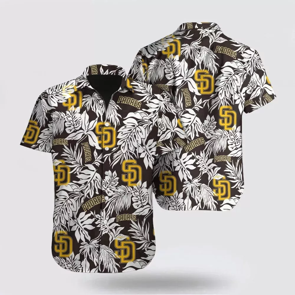 San Diego Padres Tropical Jungle Hawaiian Shirt – TeeAloha