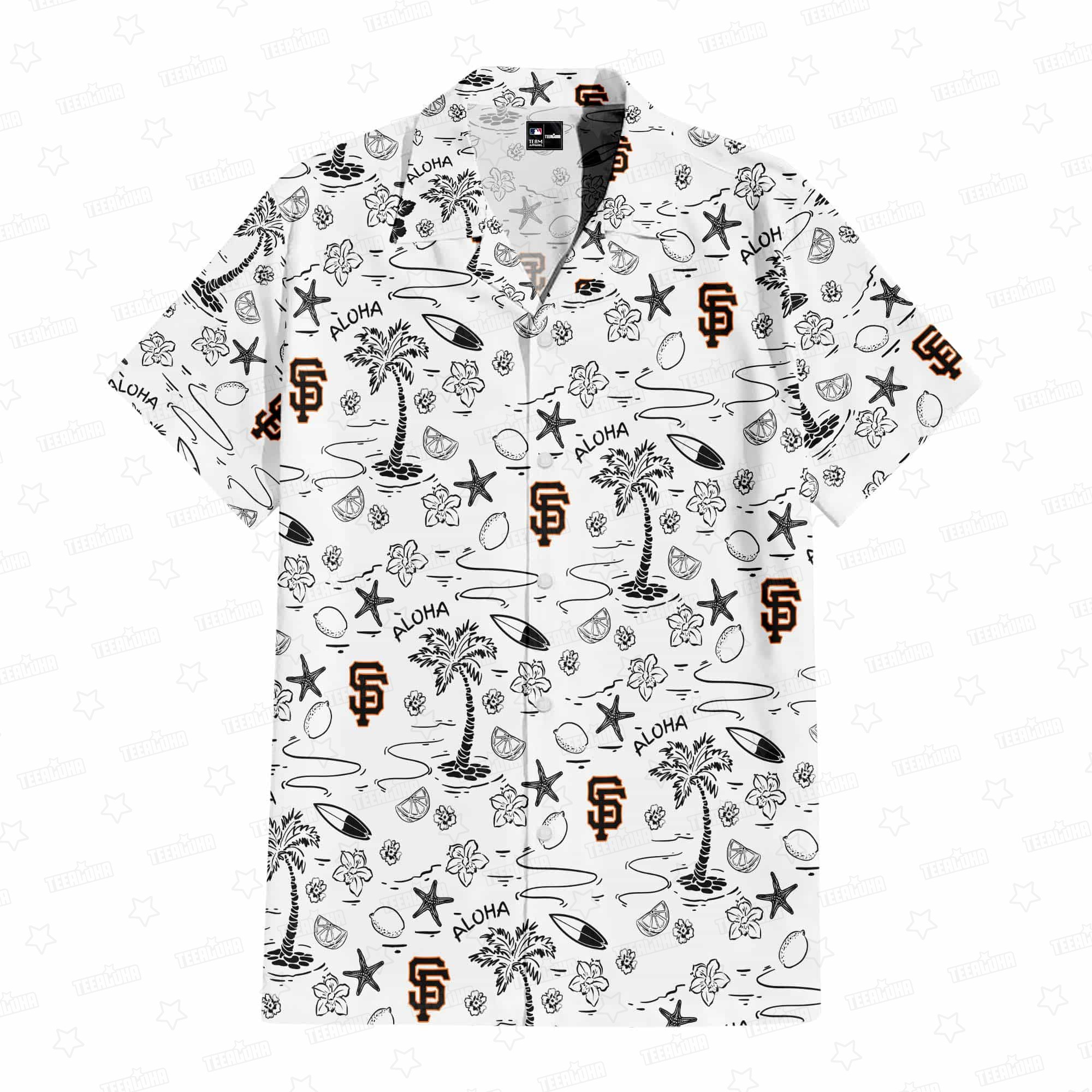 San Francisco Giants Aloha Paradise Hawaiian Shirt – TeeAloha