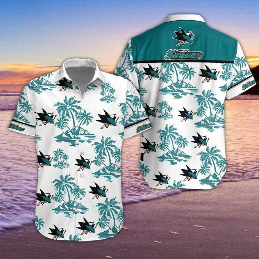 San Jose Sharks Island Escape Hawaiian Shirt – TeeAloha