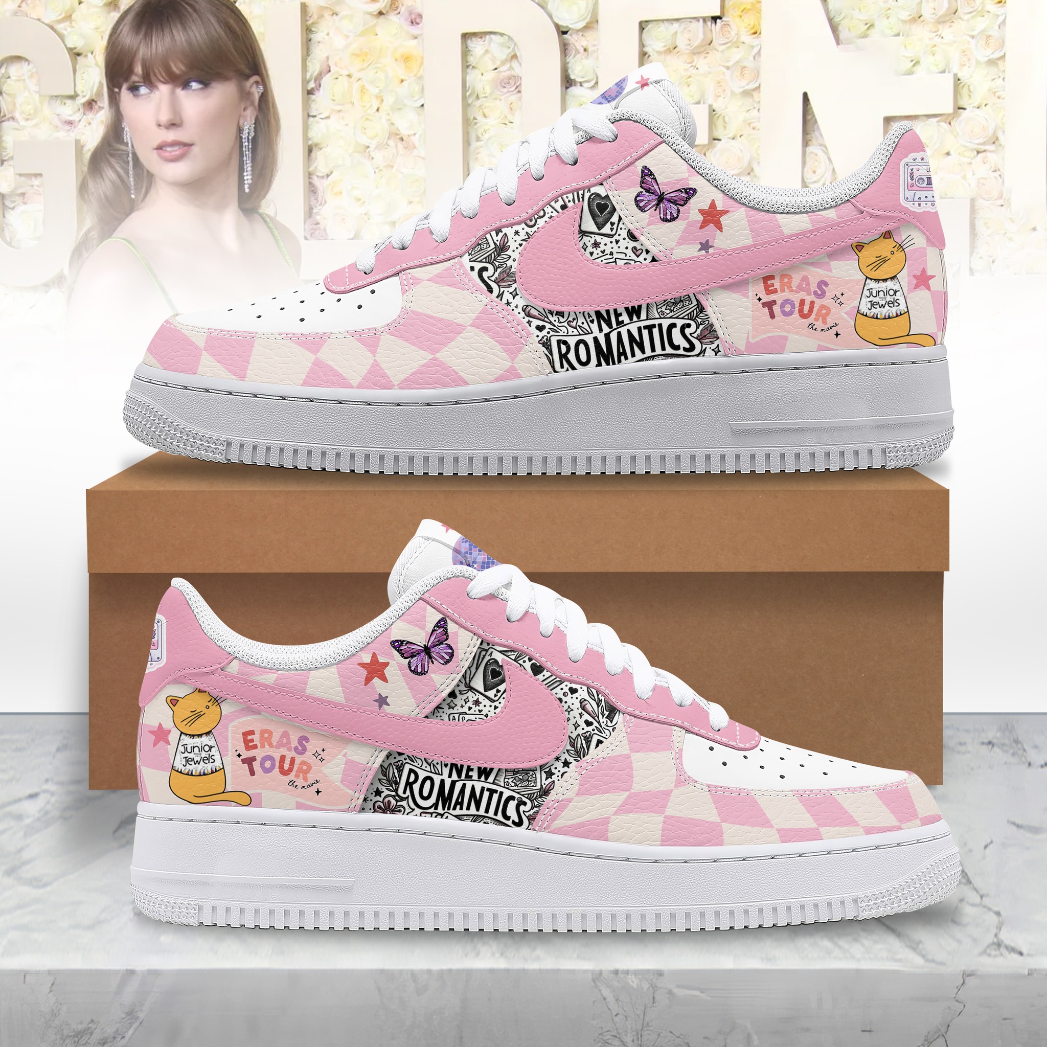 Taylor Swift Premium Af1 Sneaker Boots LZ 106092