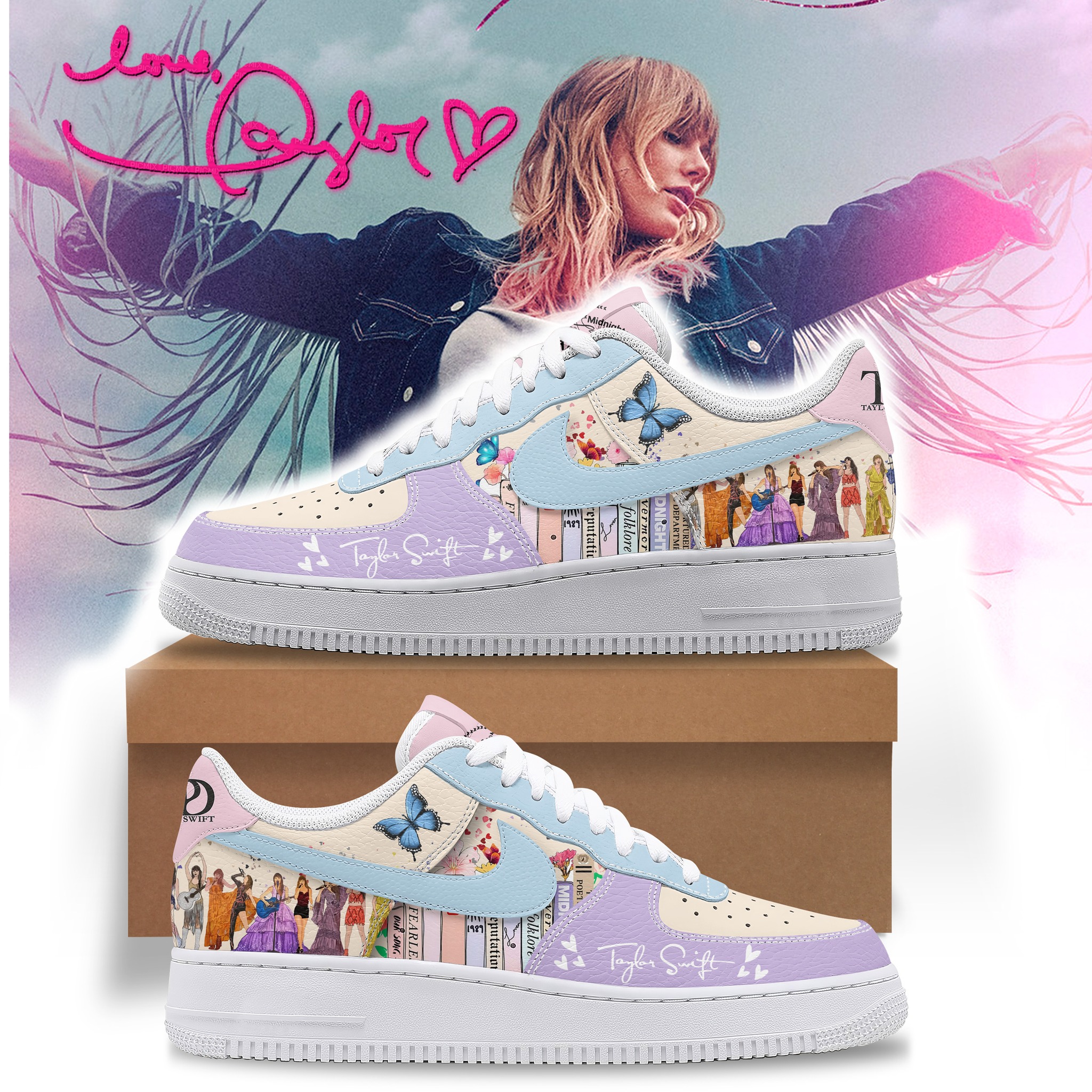 Taylor Swift Premium Af1 Sneaker LZ 106198