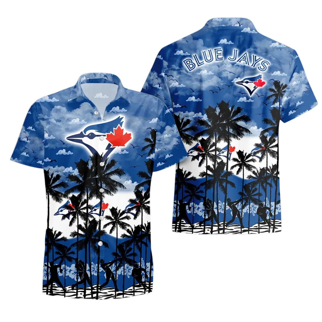 Toronto Blue Jays Sunset Palms Hawaiian Shirt – TeeAloha