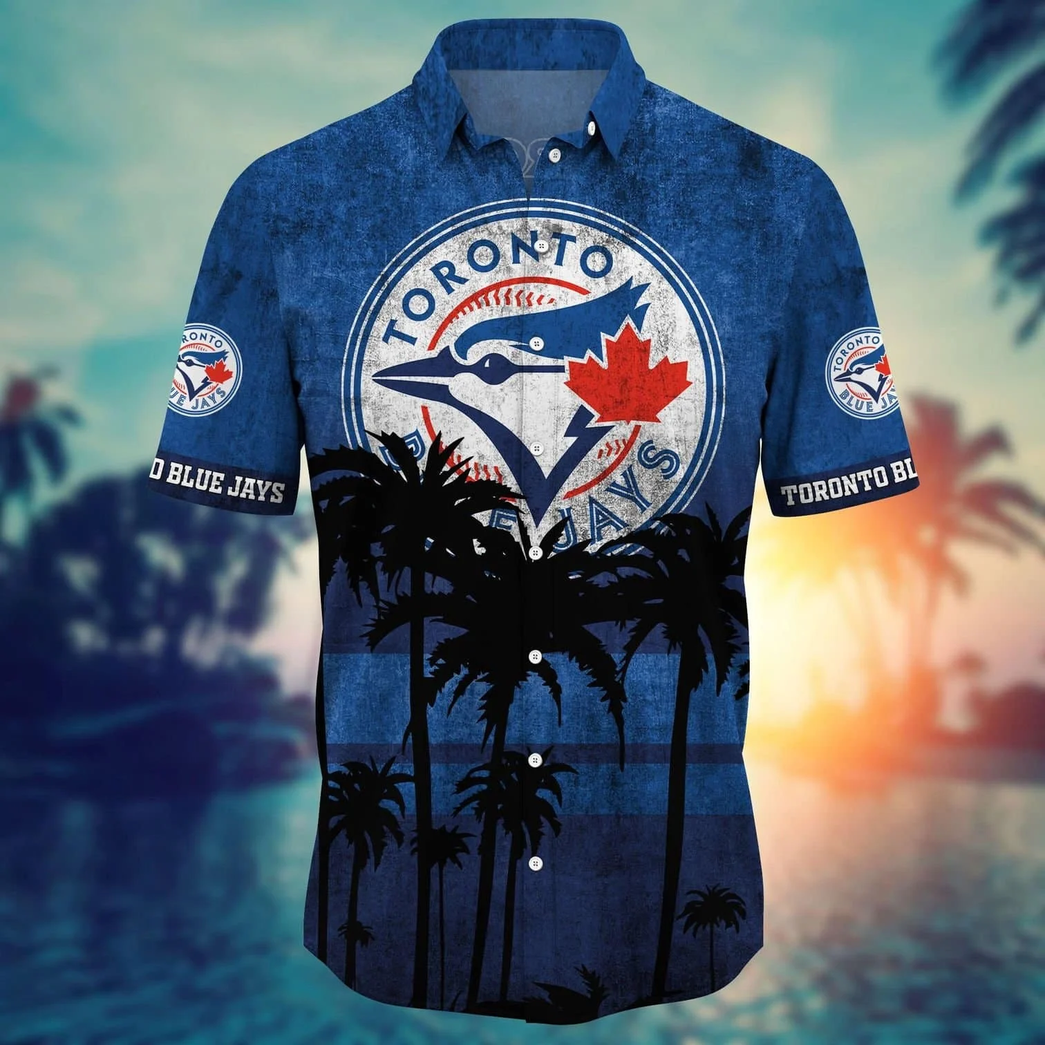 Toronto Blue Jays Sunset Vibes Hawaiian Shirt – TeeAloha