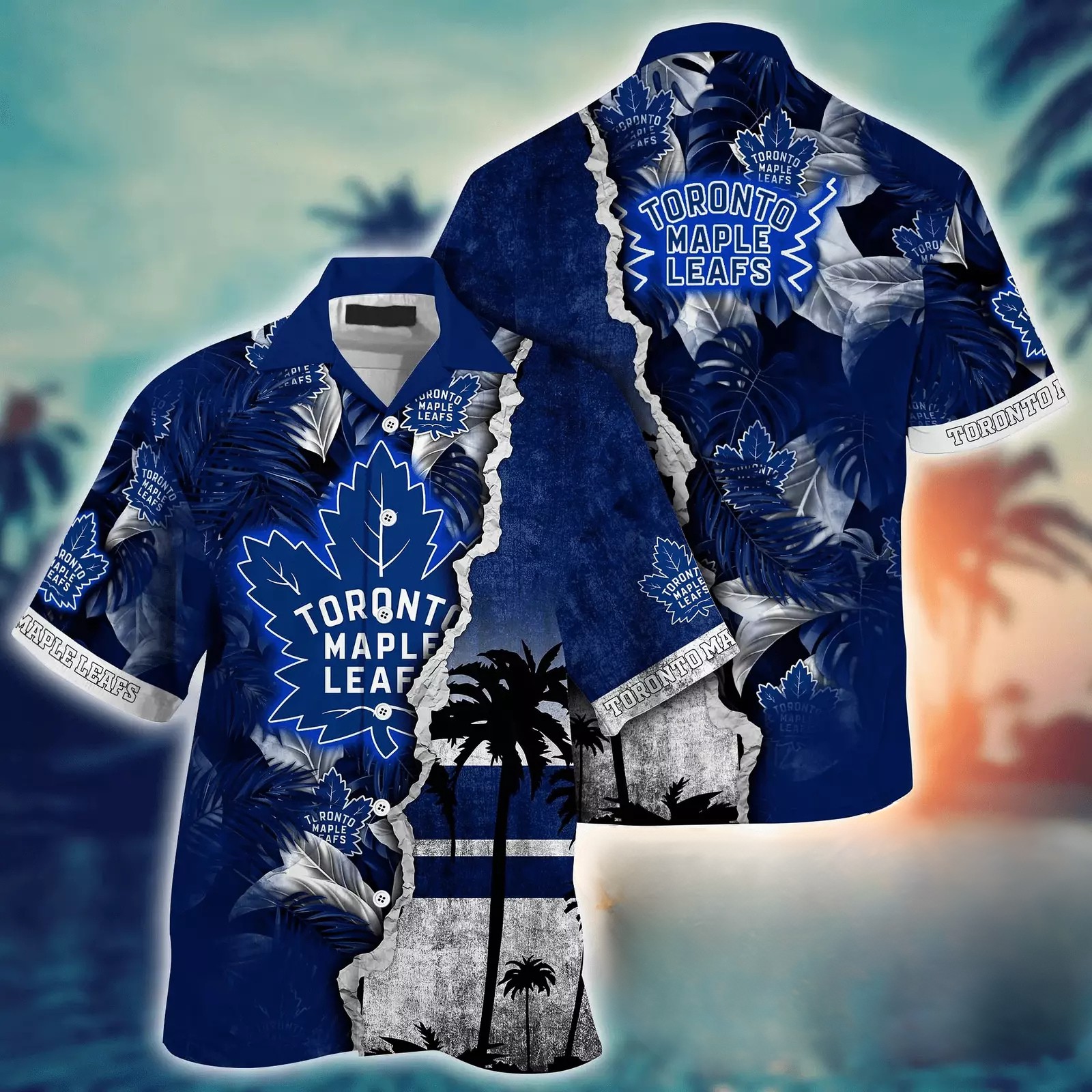 Toronto Maple Leafs Island Break Hawaiian Shirt – TeeAloha
